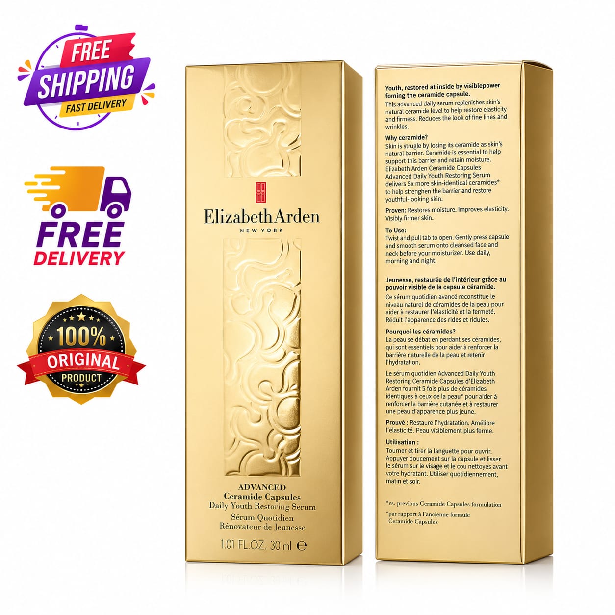 Elizabeth Arden Advanced Ceramide Capsules Daily Youth Restoring Serum 30ml
