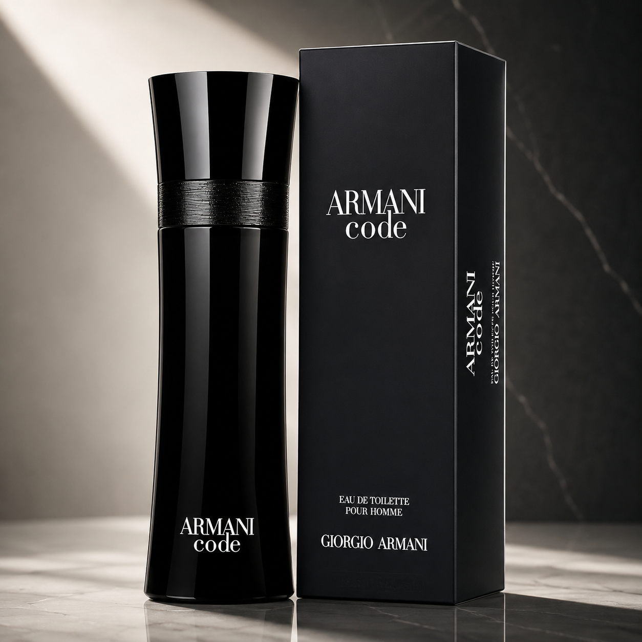 Giorgio Armani Code Eau de Toilette Spray for Men – Luxury Fragrance 4.2 oz
