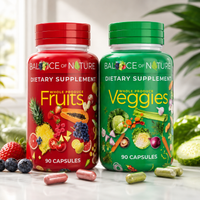 Balance of Nature Fruits & Veggies – 180 Capsules