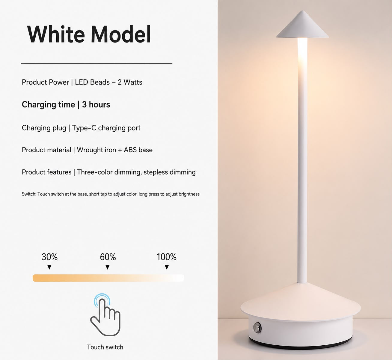 Creative Bar LED Table Lamp