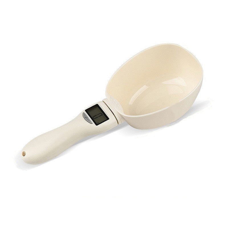 Precision Electronic Scale Food Spoon Scale Weighing Tool Dog Cat Feeding Food Measuring Spoon Digital Display Kitchen Scale